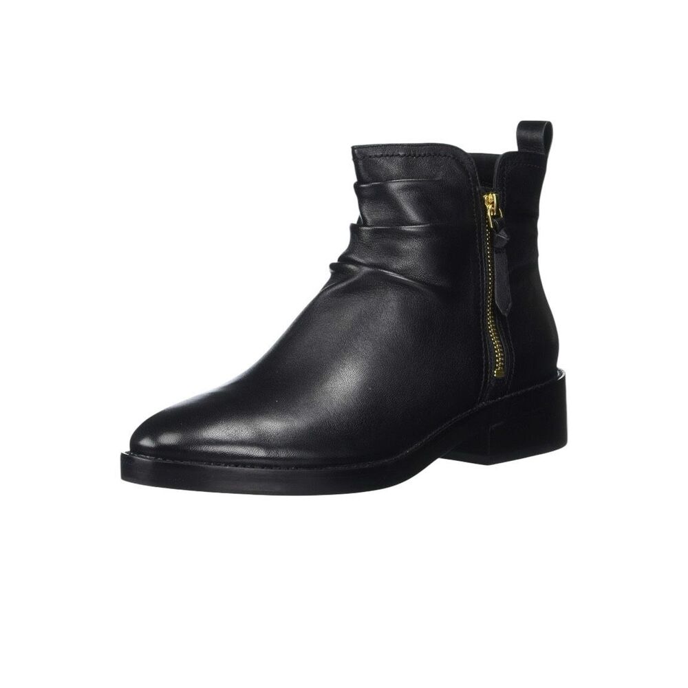 Cole Haan Women's Harrington Grand Black Slouch Ankle Boots Sz 9c